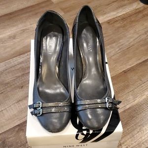 Nine West block heels